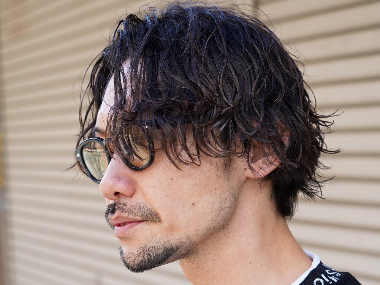 メンズヘアスタイル(シャドウパーマ)